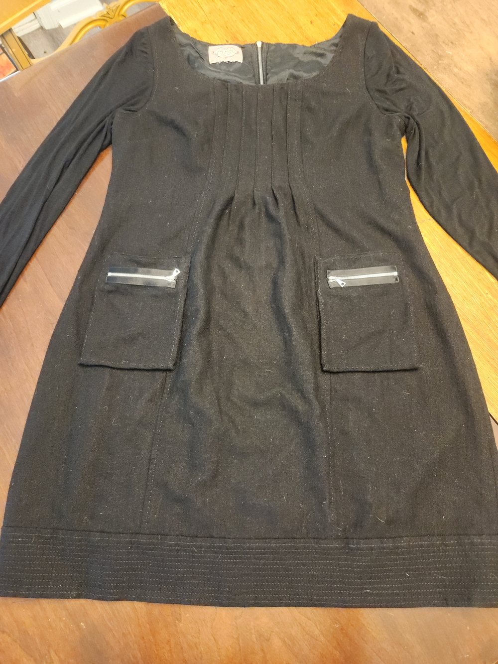 Vintage Phoebe Couture Black A-line Dress